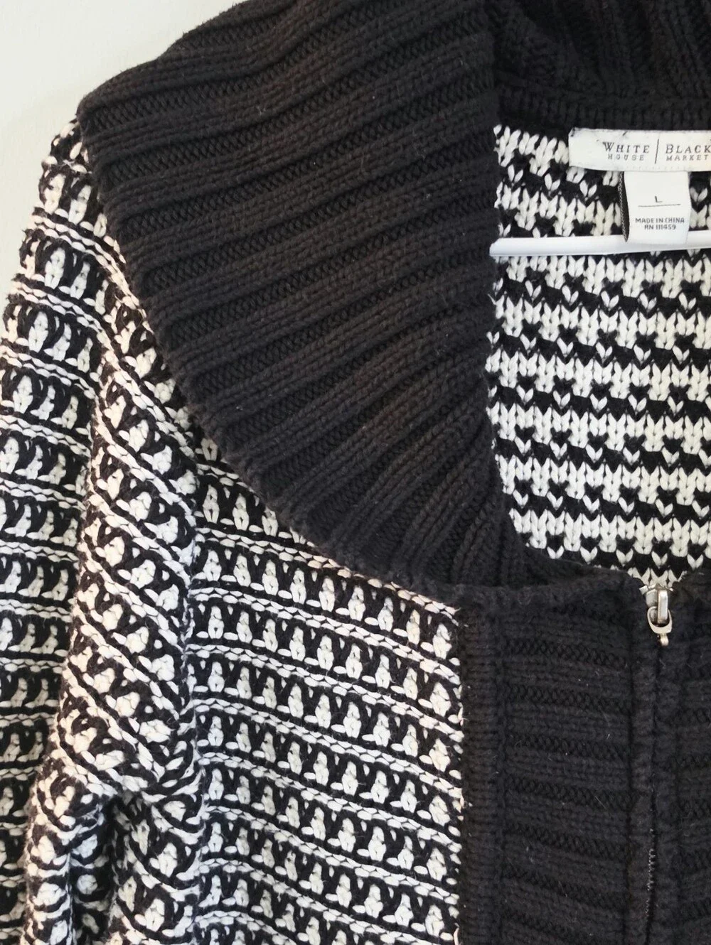 White House Black Market Chunky Knit Cardigan Coat